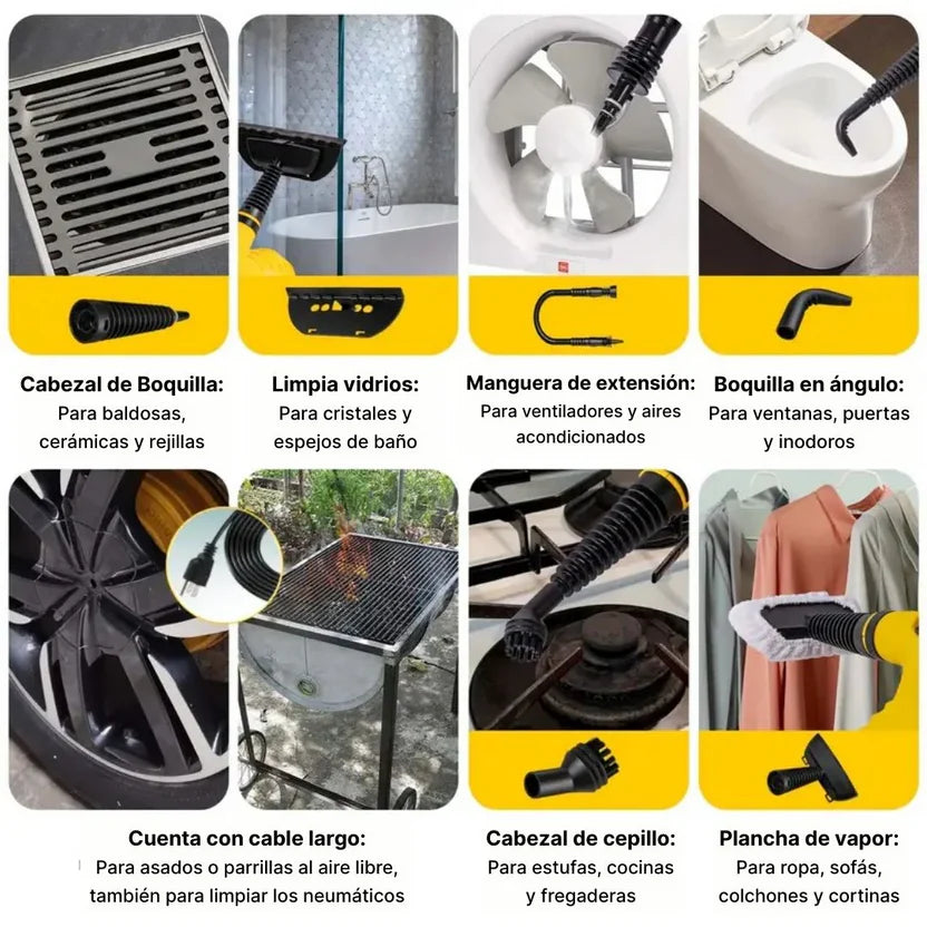 🔥[PROMO] Maquina de Limpieza a vapor Multifuncional 🔥