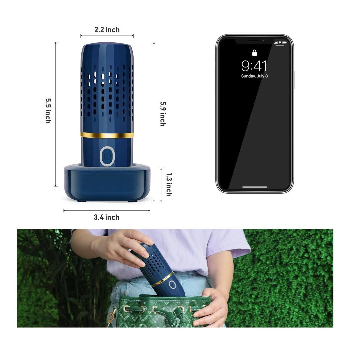 Purificador Frutas Y Verduras Carne Usb 🍎🥕🍗Transforma Tu Forma de Comer