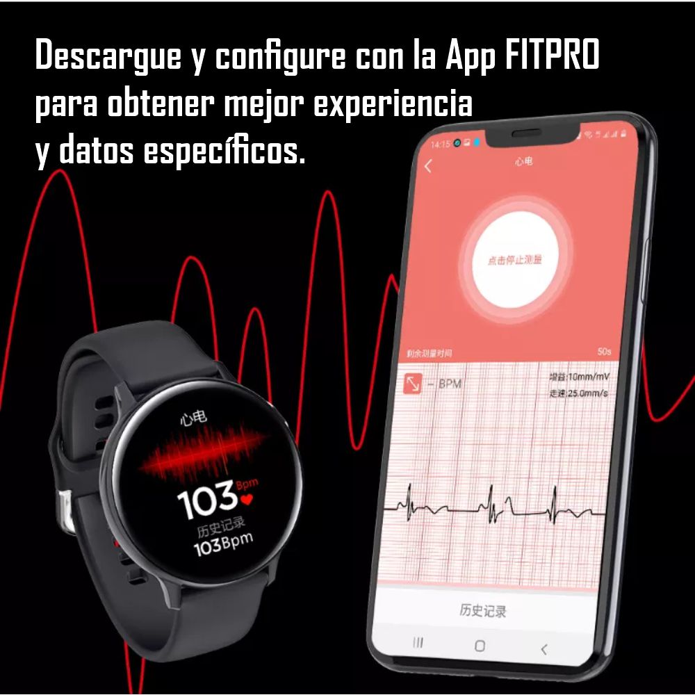 Combo Smartwatch Active 2 Audifonos F9