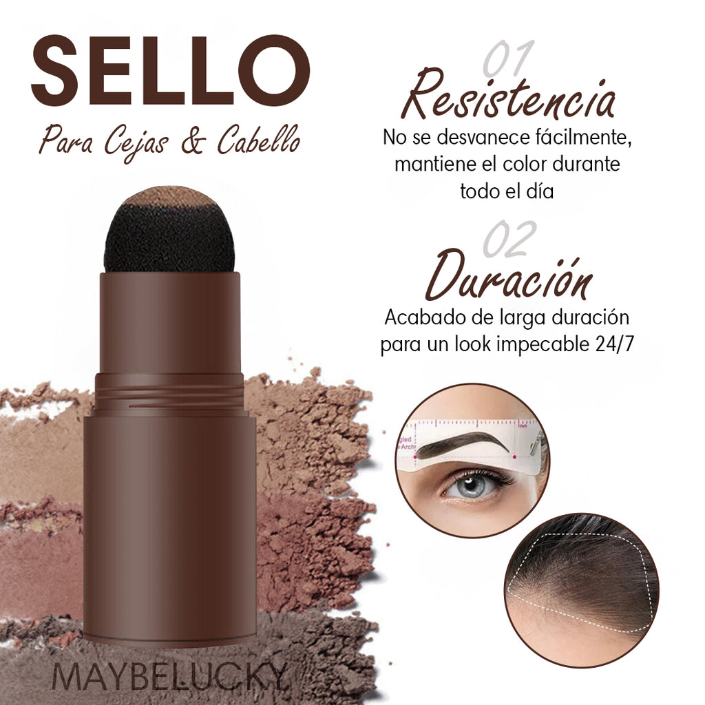 ¡CEJAS PERFECTAS EN SEGUNDOS! ✨ Sello Cejas Café – Definición, Precisión y Naturalidad ✨