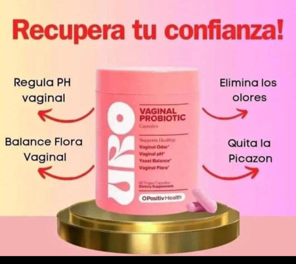 🌸 ¡Recupera tu bienestar íntimo con URO Probiótico Vaginal! 🌸