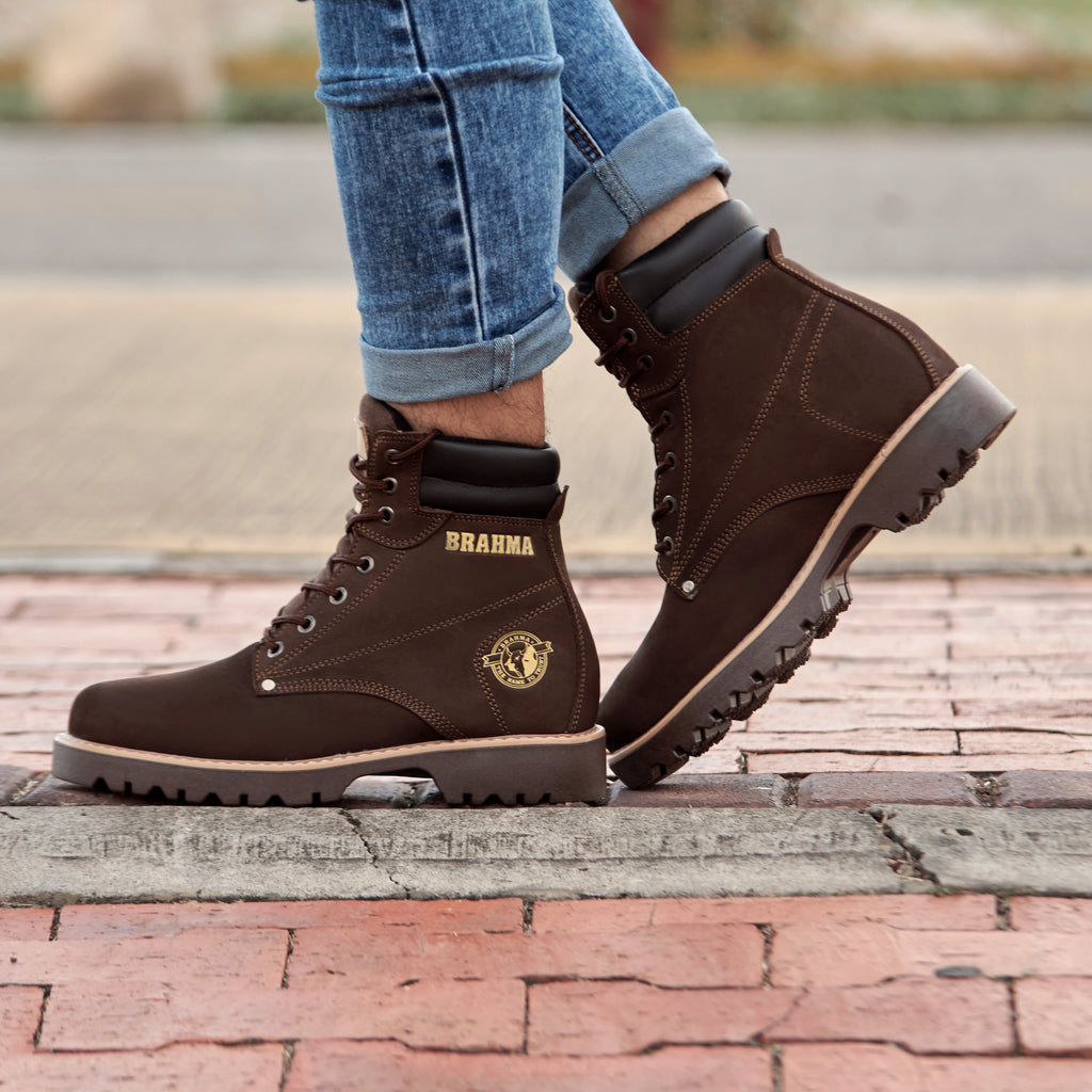 Bota Cuero Brahma Clasica  Máximo Confort