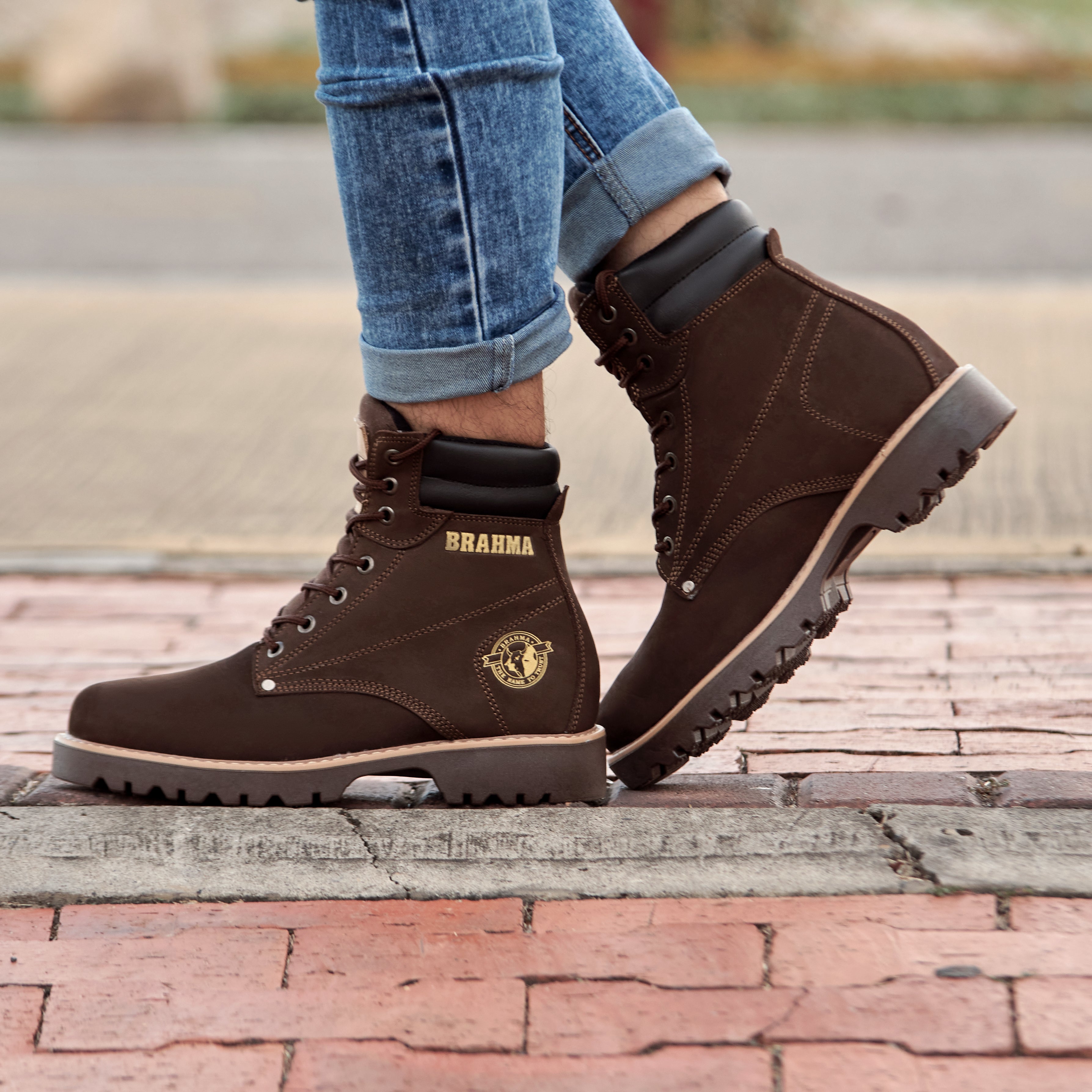 Bota Cuero Brahma Clasica  Máximo Confort