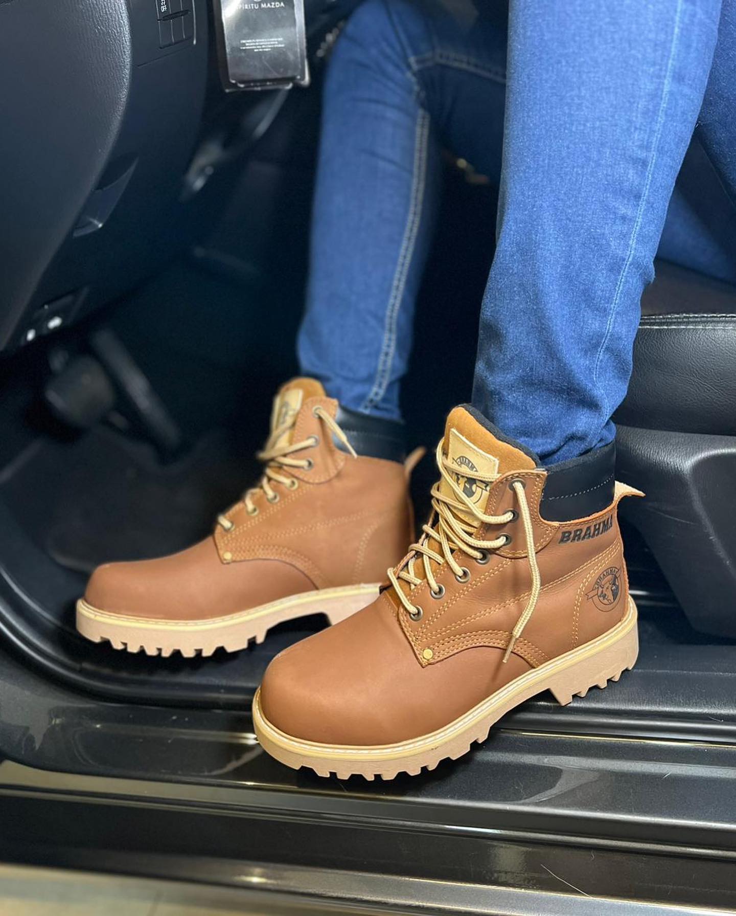 Bota Cuero Brahma Clasica  Máximo Confort