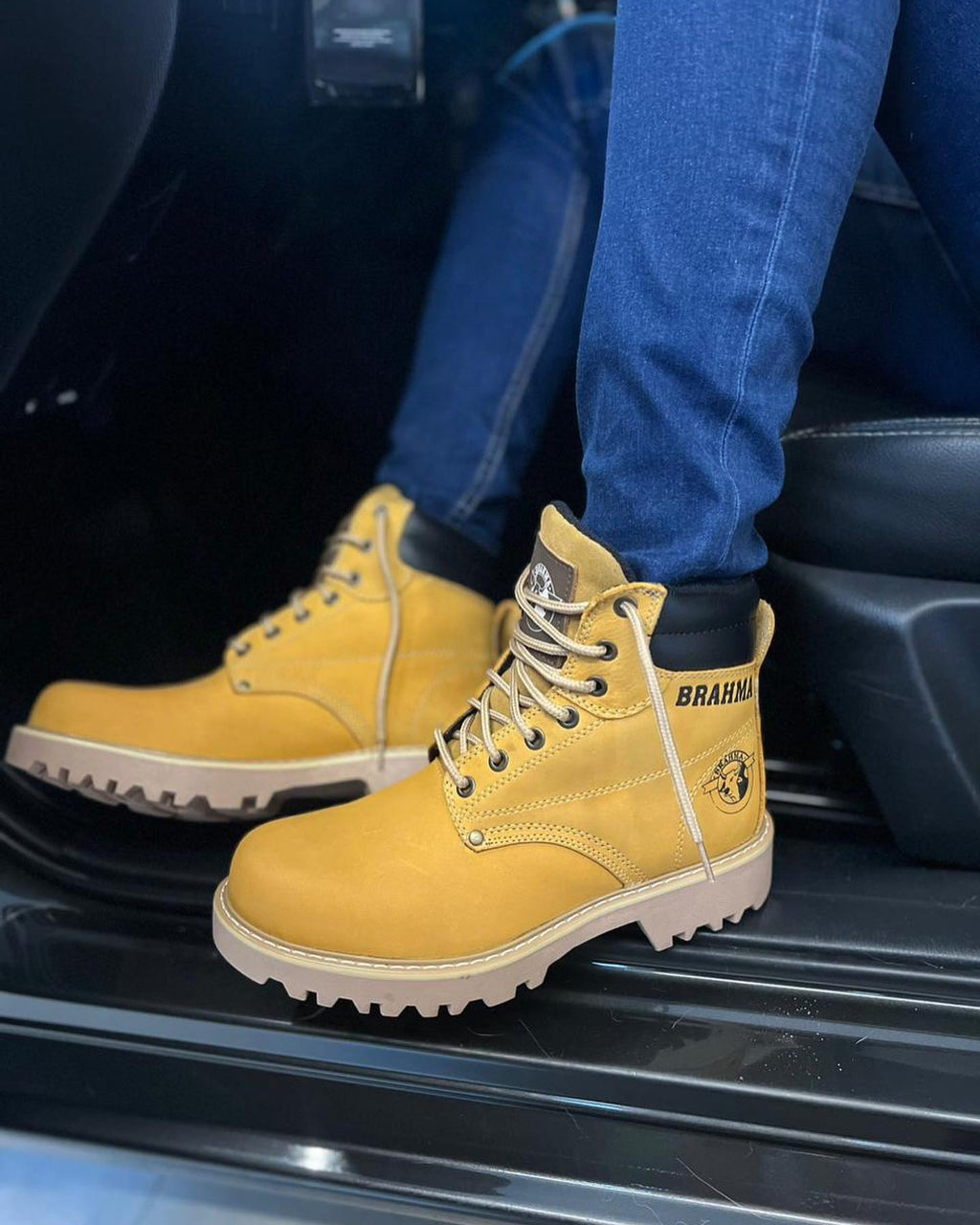 Bota Cuero Brahma Clasica  Máximo Confort