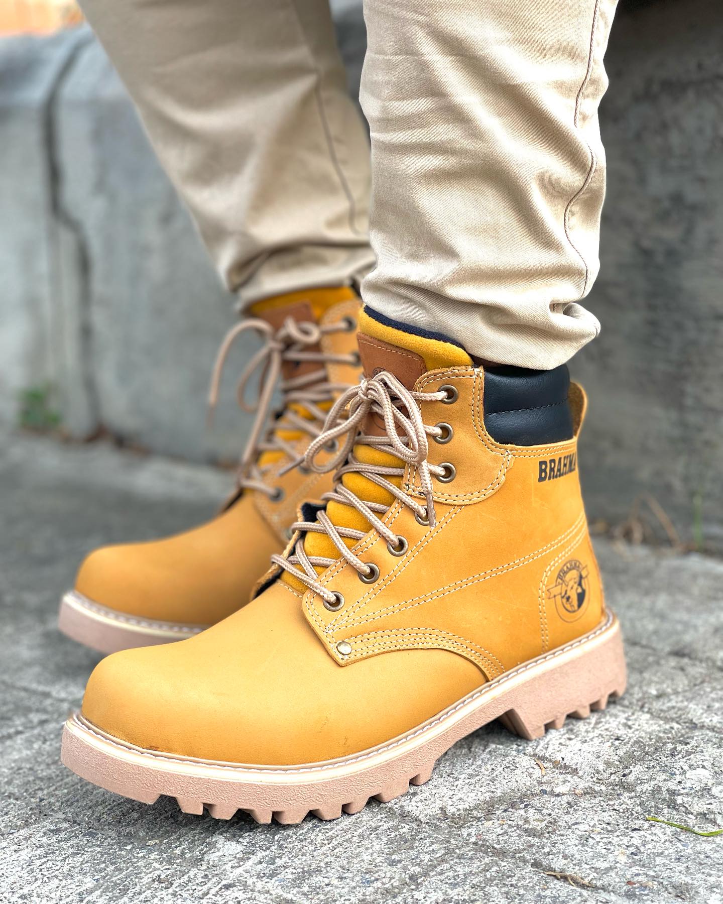 Bota Cuero Brahma Clasica  Máximo Confort