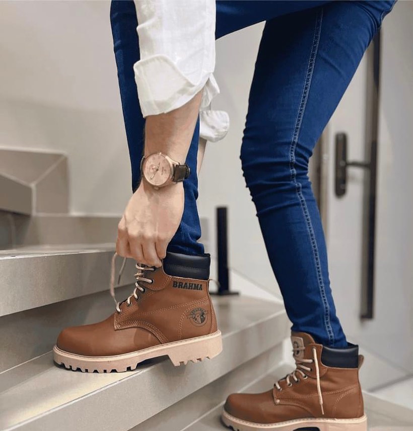 Bota Cuero Brahma Clasica  Máximo Confort