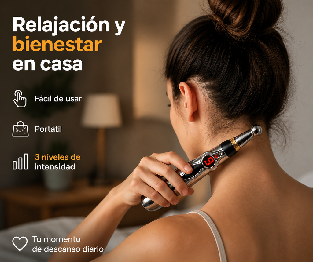 ✨Relajación y confort en tu rutina diaria ⚡ - Lapiz Acupuntura - 3 en 1 ⚡️