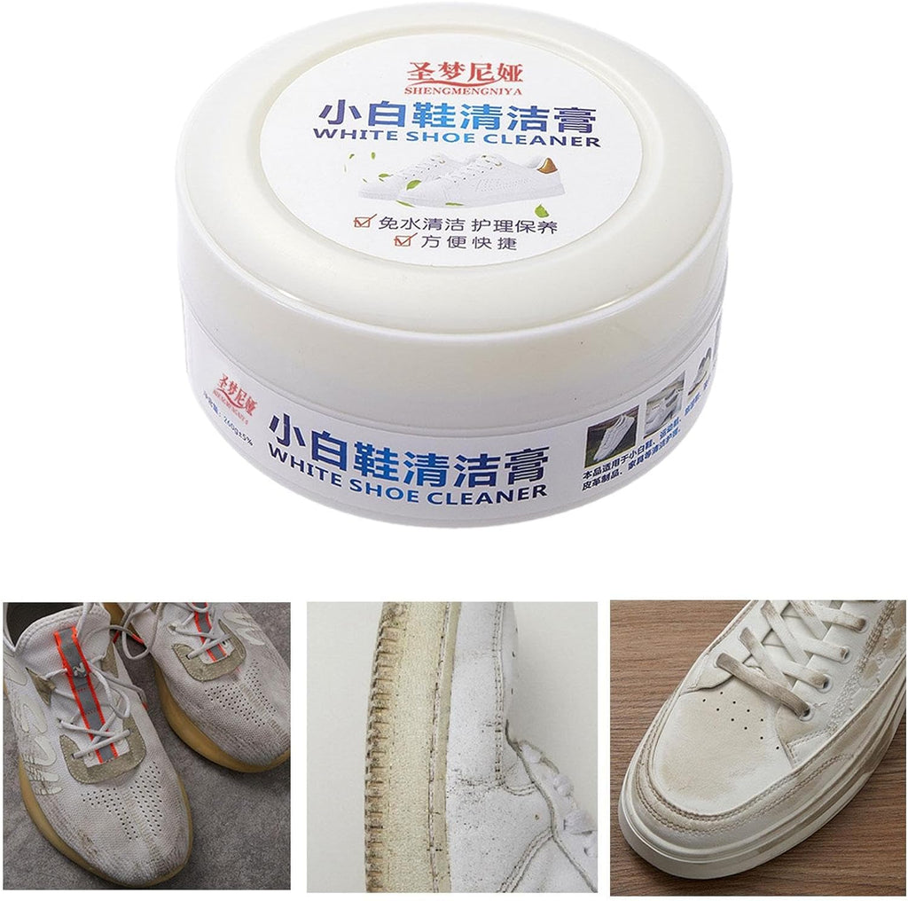 ¡Transforma tus zapatos con la Crema Limpiadora De Zapatos! ✨