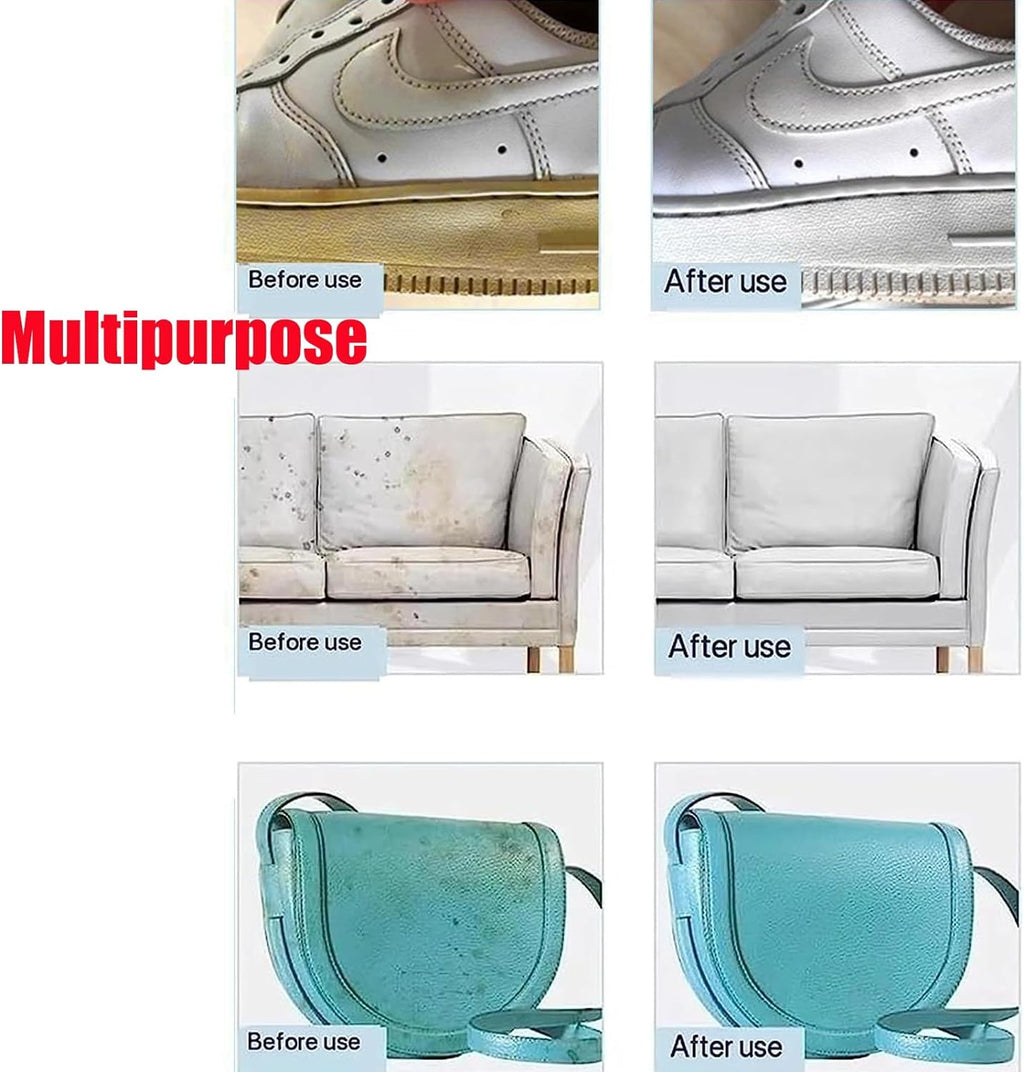 ¡Transforma tus zapatos con la Crema Limpiadora De Zapatos! ✨