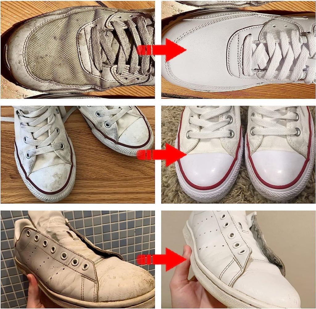 ¡Transforma tus zapatos con la Crema Limpiadora De Zapatos! ✨