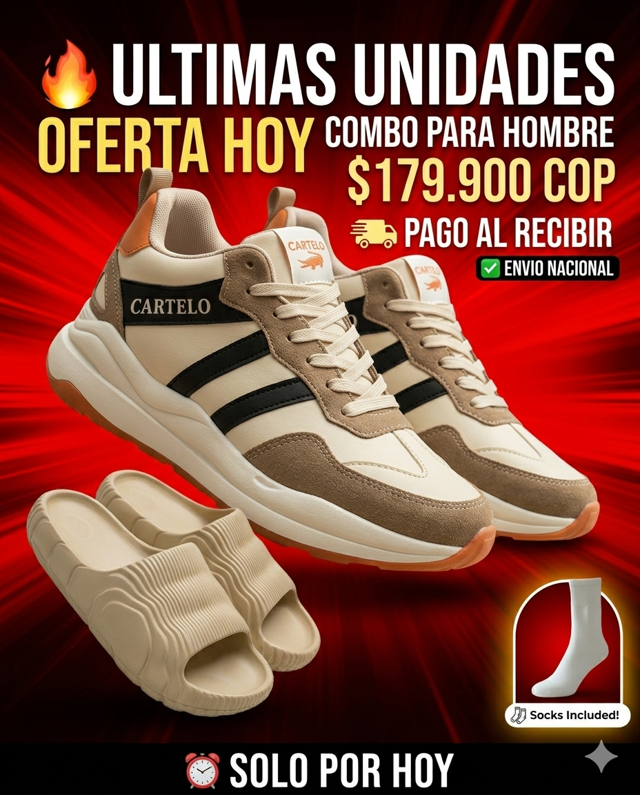 Combo Masculino Premium 3 en 1 | Estilo + Comodidad